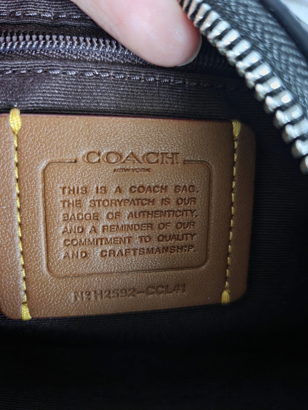 Coach Charlotte Star Print Bag CCL41 - Picture 5 of 6